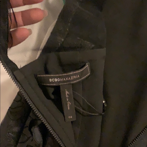 Black Leather BCBG dress - Picture 5 of 5